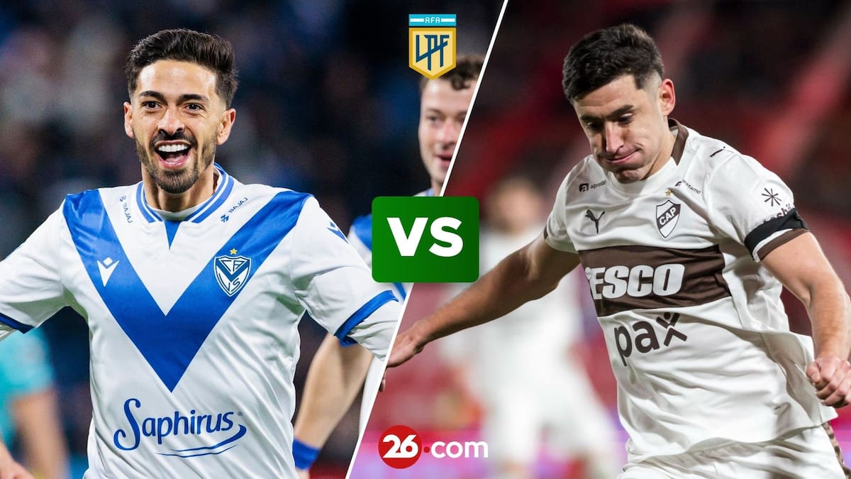 Vélez vs. Platense: día, horario, canal de TV y cómo ver el partido del Torneo Clausura 2026