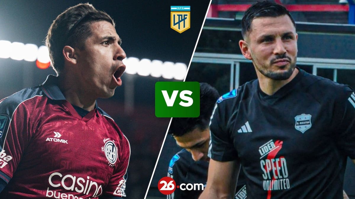Portada del partido San Lorenzo vs Deportivo Riestra por el Torneo Clausura 2026.