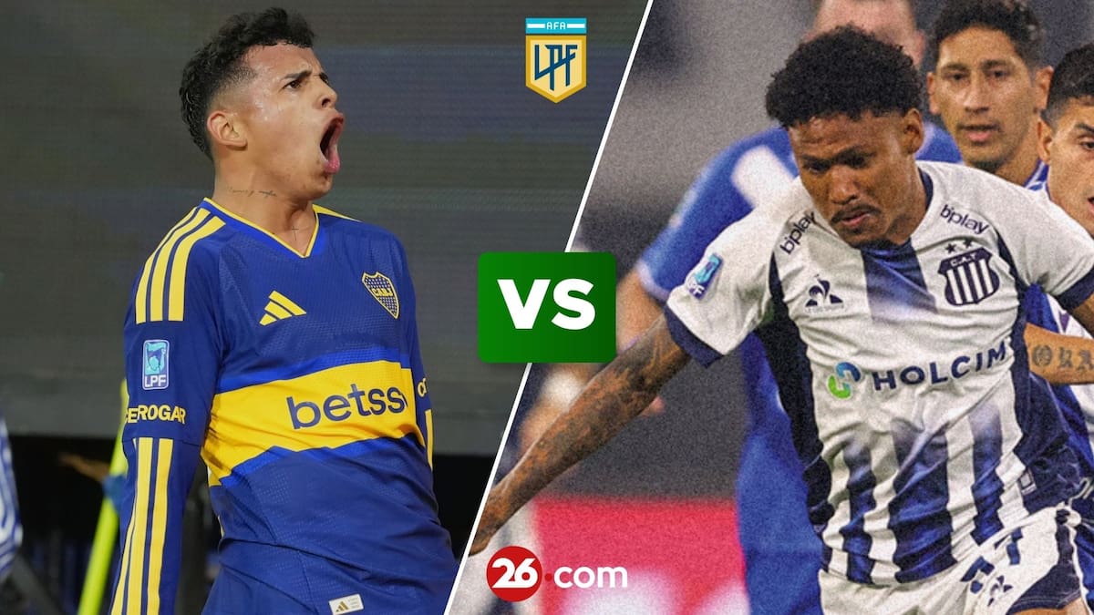 Portada del partido Boca Juniors vs Talleres por el Torneo Clausura.