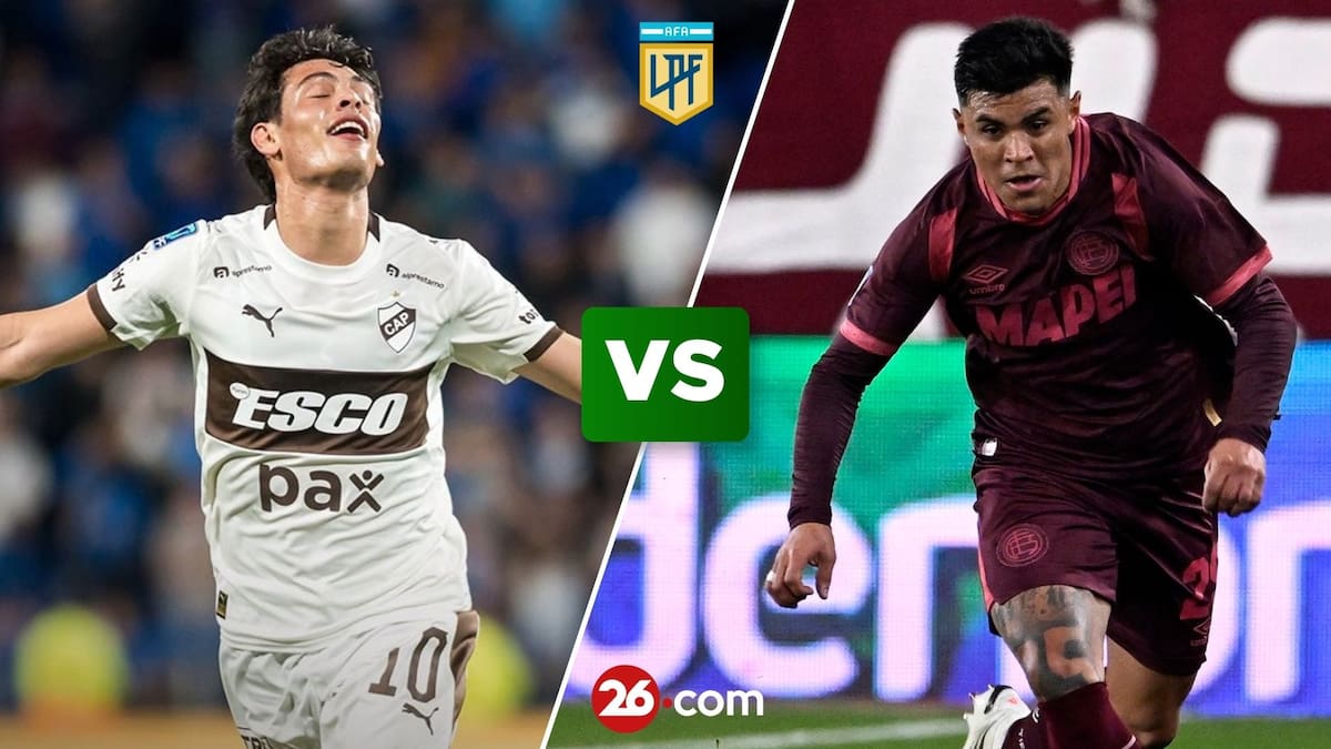 Portada del partido Platense vs Lanús por el Torneo Clausura.