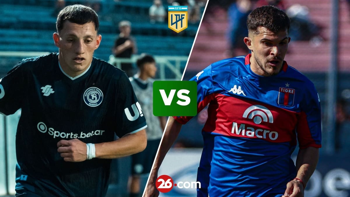 Portada del partido Independiente Rivadavia vs Tigre por el Torneo Clausura.