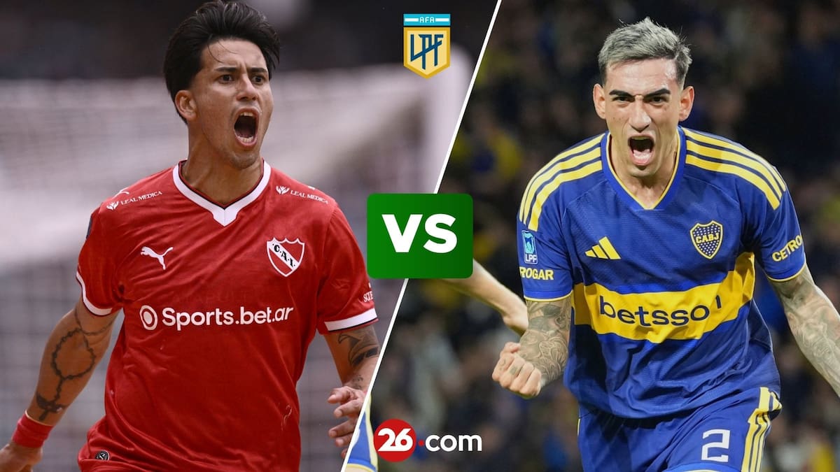 Portada de Independiente vs Boca Juniors por el Torneo Clausura.