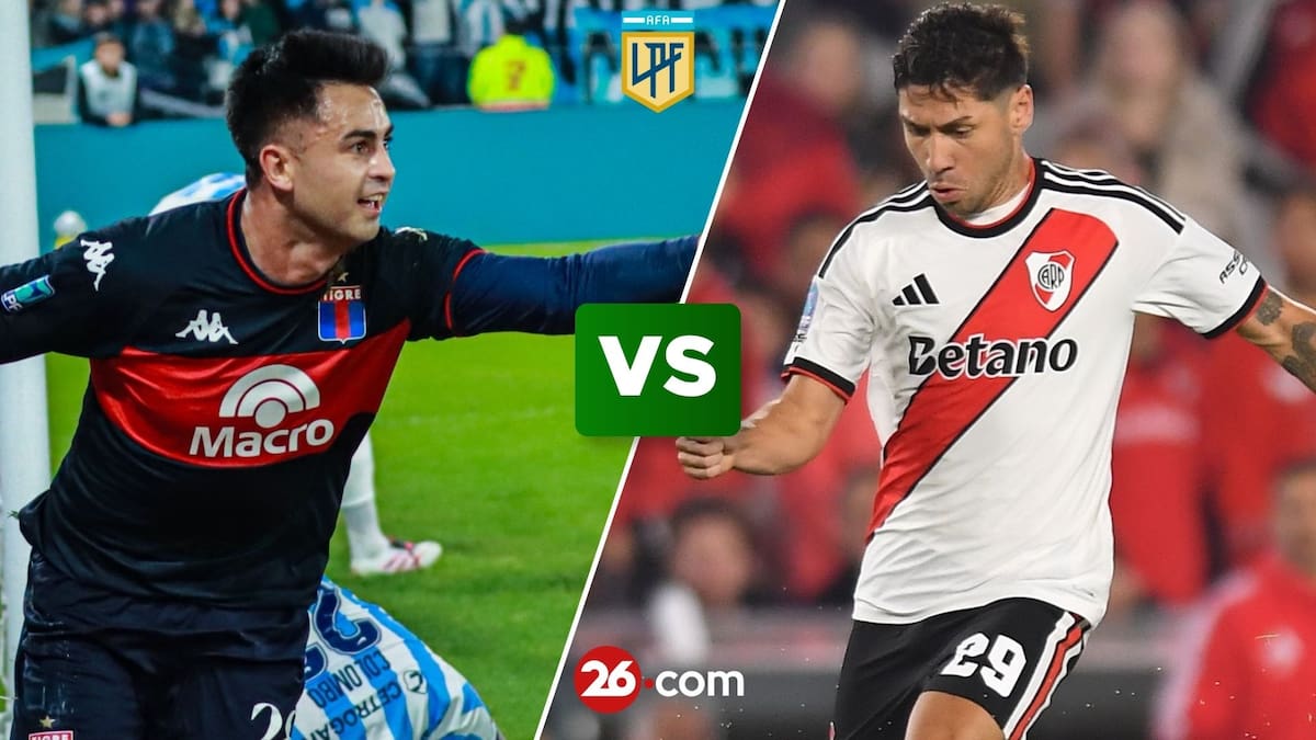 Tigre vs. River Plate: día, horario, canal de TV y cómo ver el partido del Torneo Clausura 2026