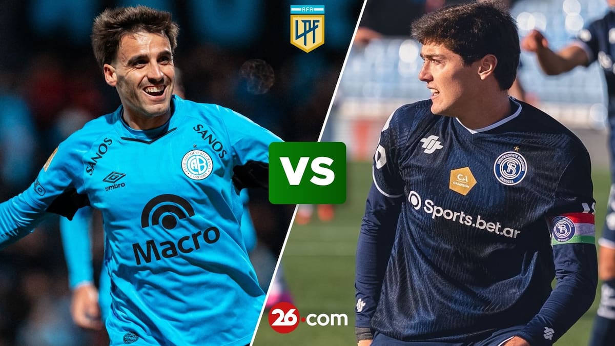 Belgrano vs. Independiente Riv. (M): día, horario, canal de TV y cómo ver el partido del Torneo Clausura 2026