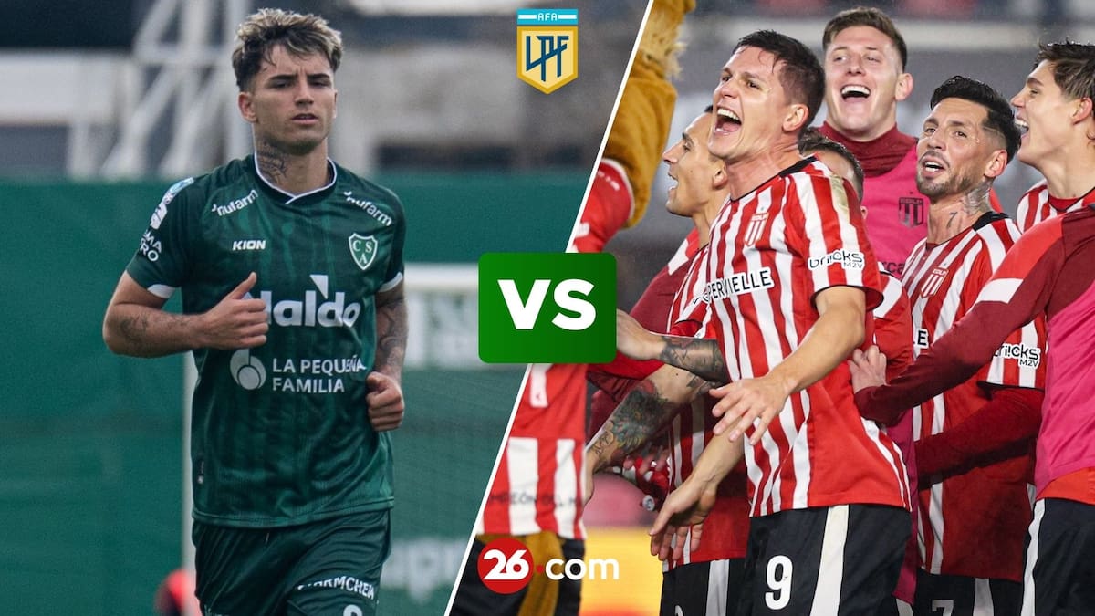Sarmiento vs. Estudiantes: día, horario, canal de TV y cómo ver el partido del Torneo Clausura 2026