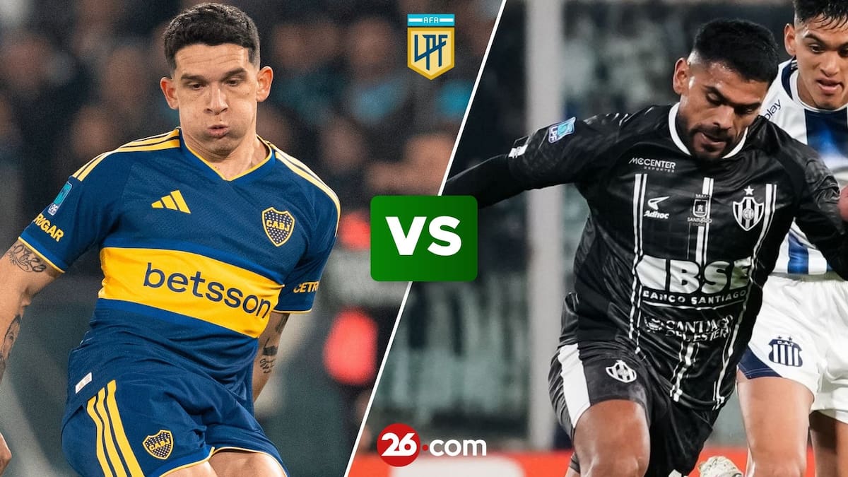 Boca Juniors vs. Central Córdoba (SE): día, horario, canal de TV y cómo ver el partido del Torneo Clausura 2026