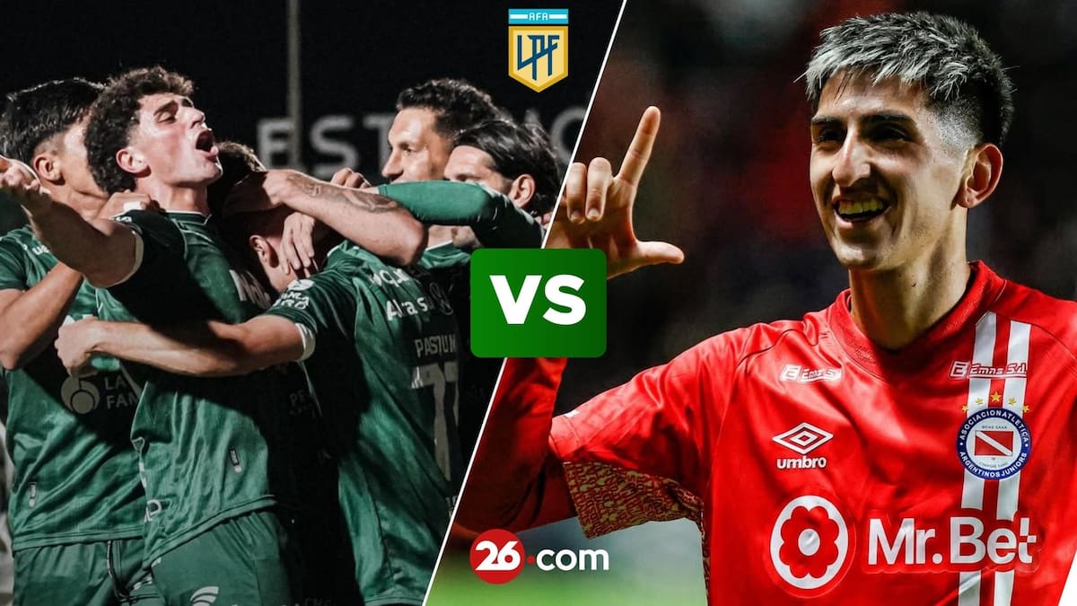 Sarmiento vs. Argentinos Juniors: día, horario, canal de TV y cómo ver el partido del Torneo Clausura 2026