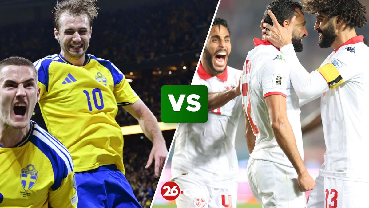Suecia vs Túnez en el Mundial 2026: fecha, horario y dónde ver en TV y online