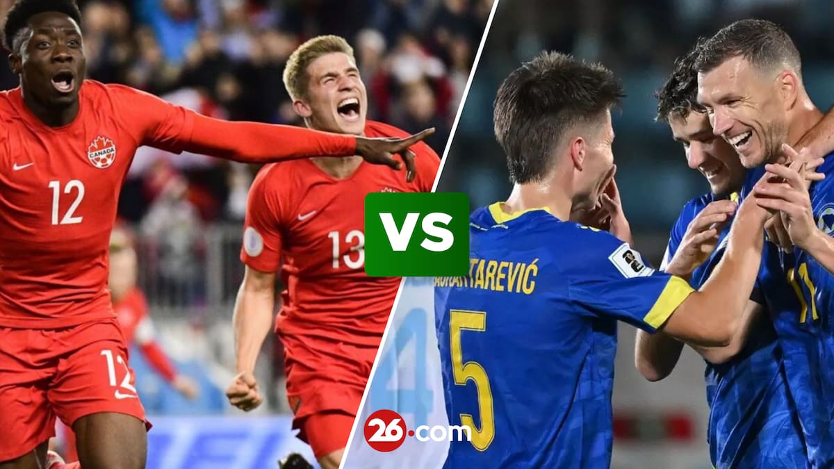 Canadá vs Bosnia-Herz. en el Mundial 2026: fecha, horario y dónde ver en TV y online