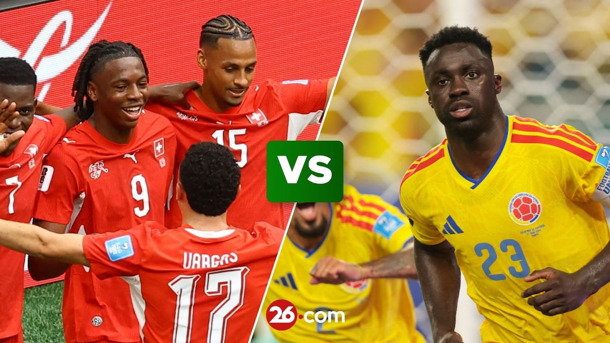 Suiza vs Colombia en el Mundial 2026: fecha, horario y dónde ver en TV y online
