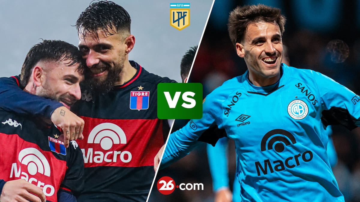 Tigre vs. Belgrano: día, horario, canal de TV y cómo ver el partido del Torneo Clausura 2026