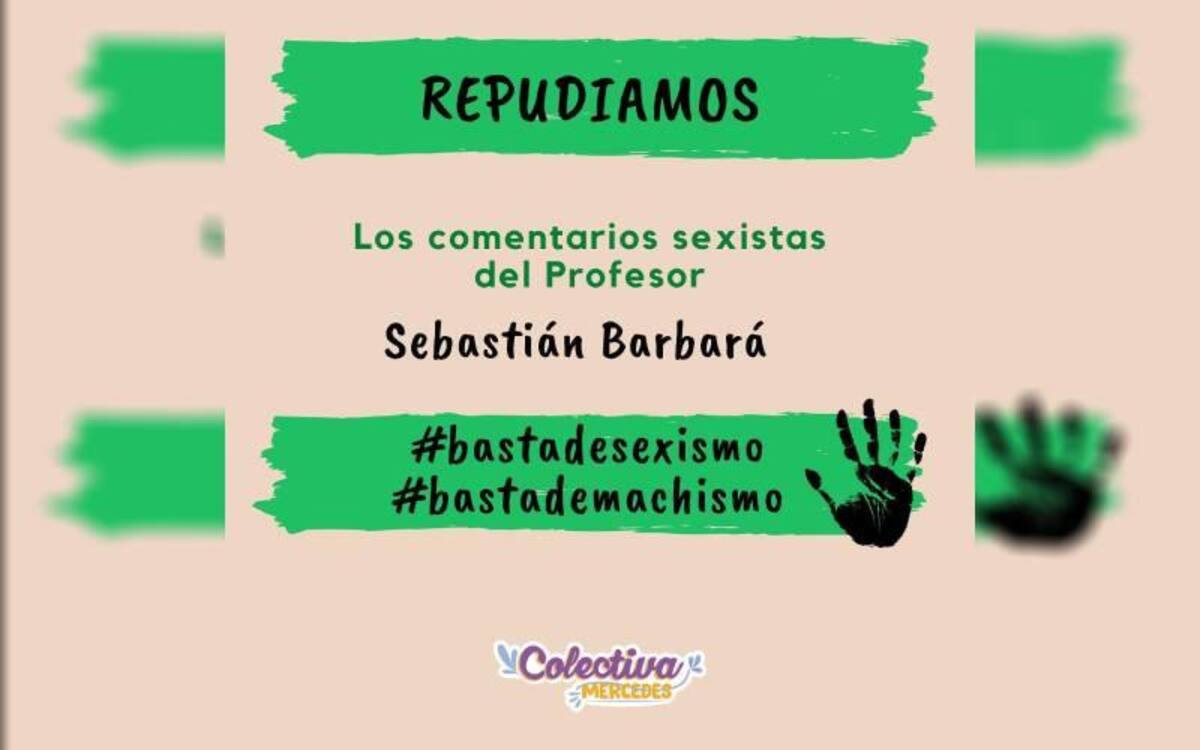 Posteo del profesor Sebastián Barbará, aprobar sin tanga, Corrientes