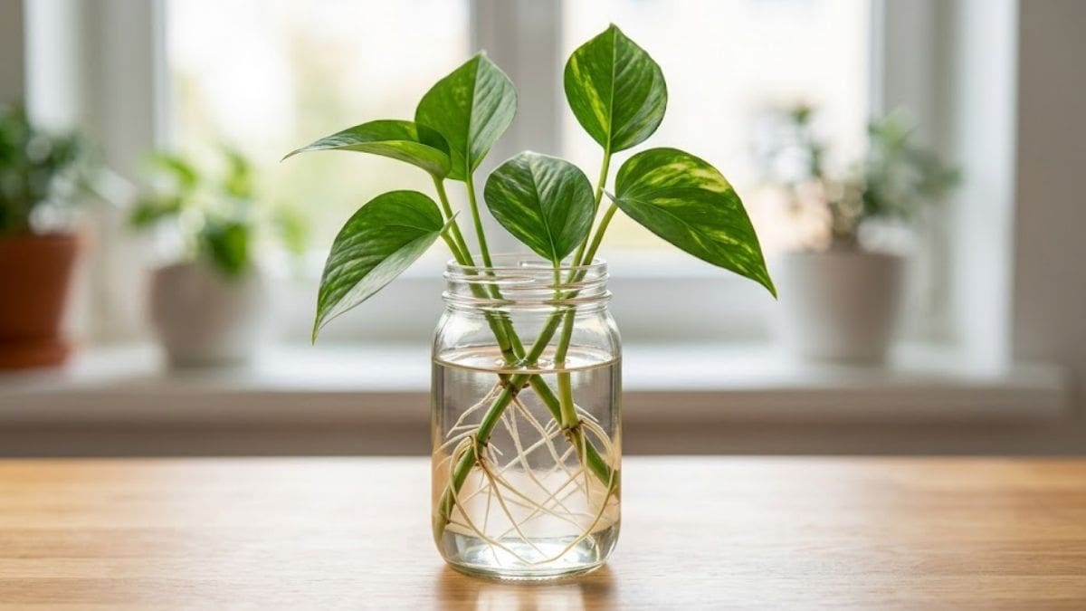 Cómo reproducir un potus a partir de dos simples esquejes y tener nuevas plantas en 4 semanas