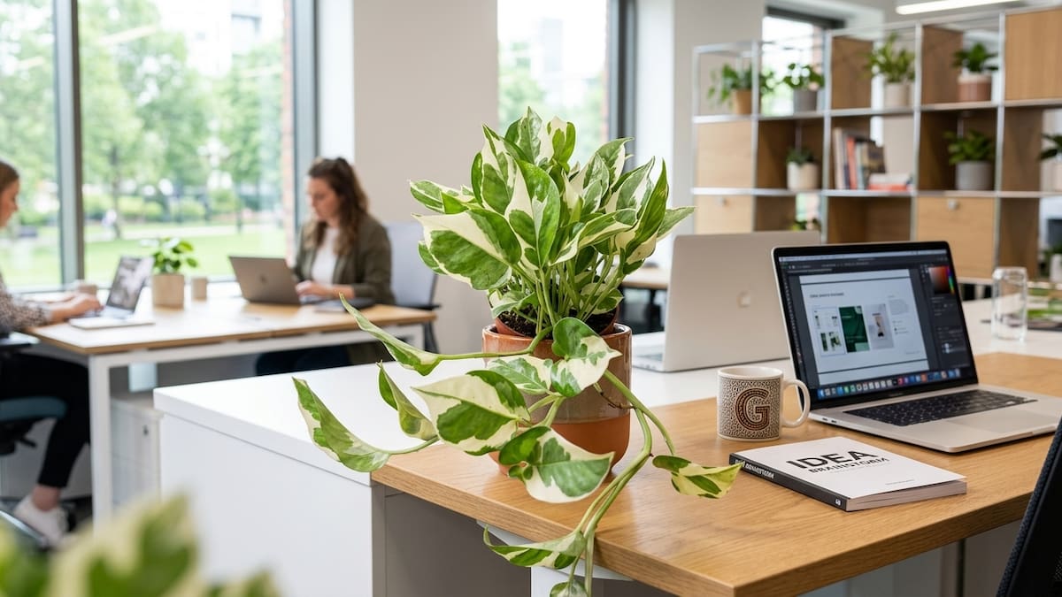 Cómo cuidar el potus N’Joy: guía completa de la planta ideal para ambientes pequeños y oficinas