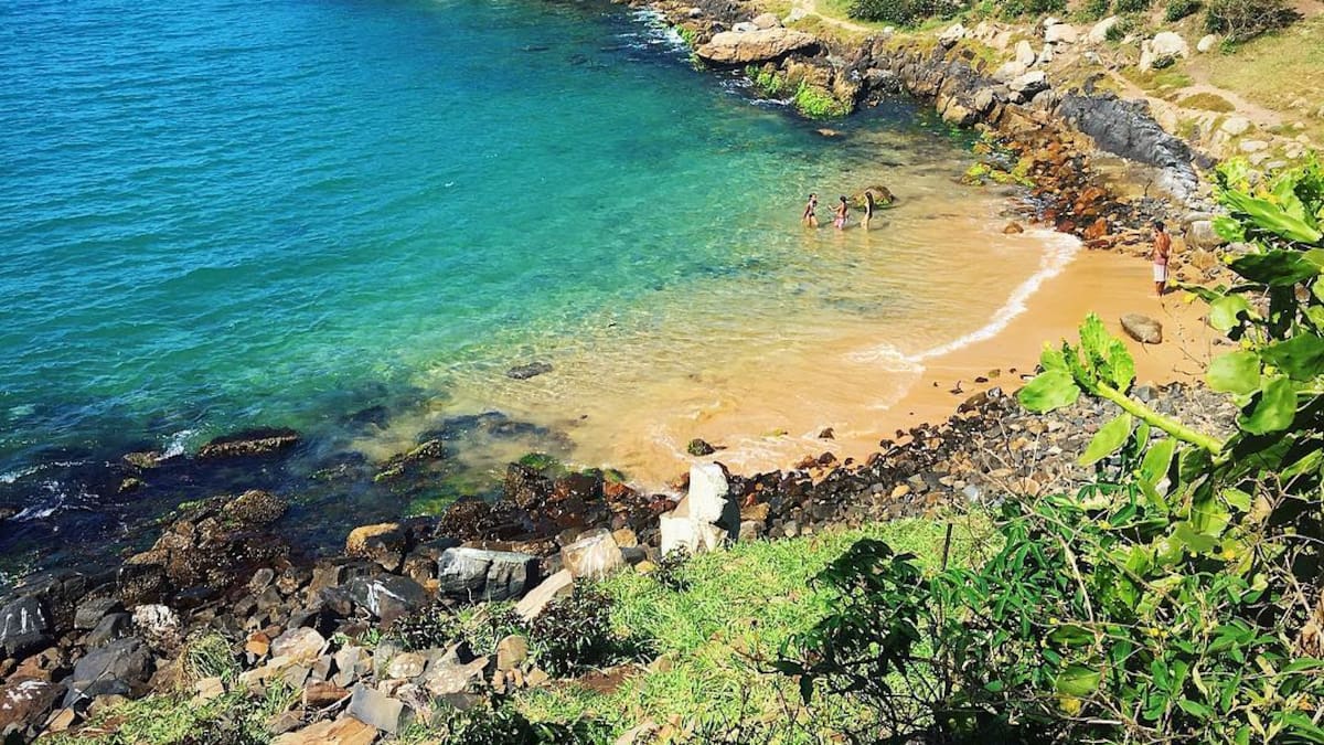 La playa de Brasil poco conocida donde se puede nadar con tortugas: mar calmo y aguas cristalinas en un rincón mágico
