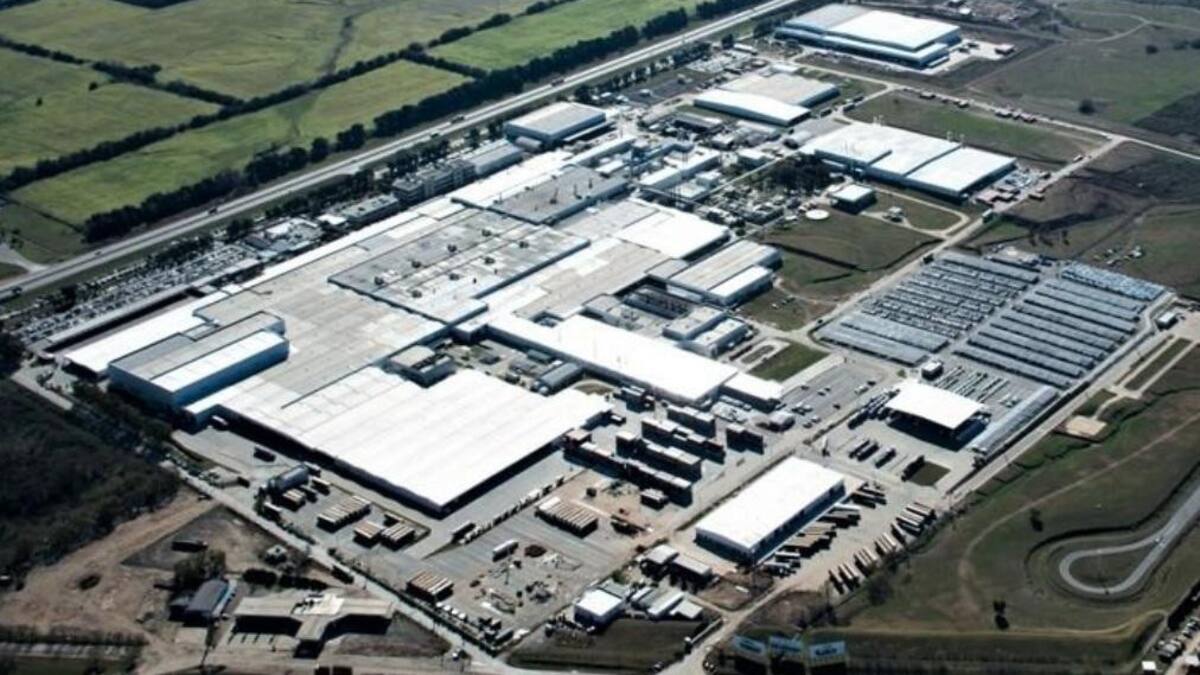 Predio Toyota en Zárate, provincia de Buenos Aires, foto Toyota