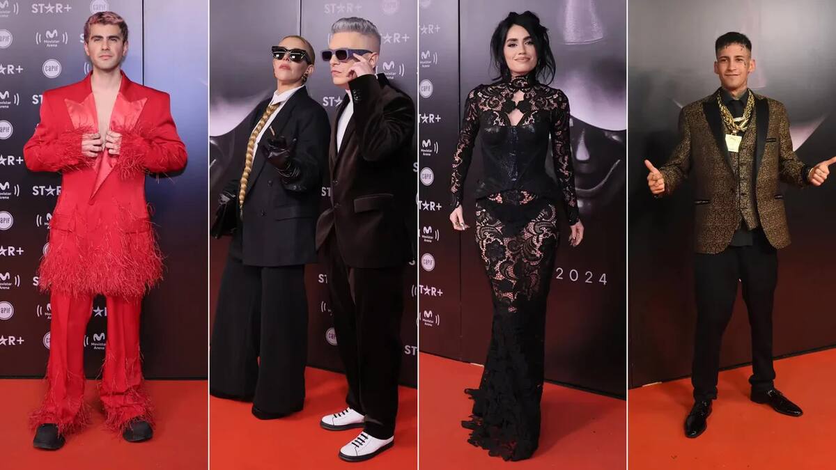Los mejores looks de los Premios Gardel 2024: desde L-Gante hasta Lali Espósito
