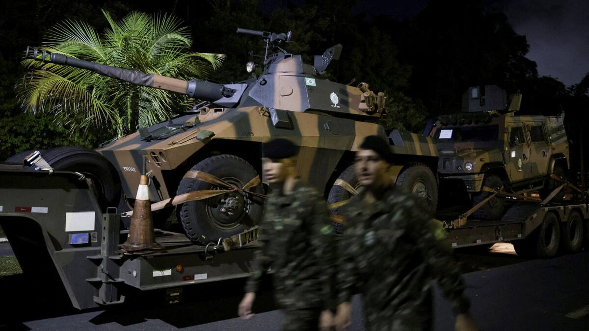 Presencia militar brasileña en el Esequibo para evitar el conflicto entre Venezuela y Guyana. Foto: Reuters.