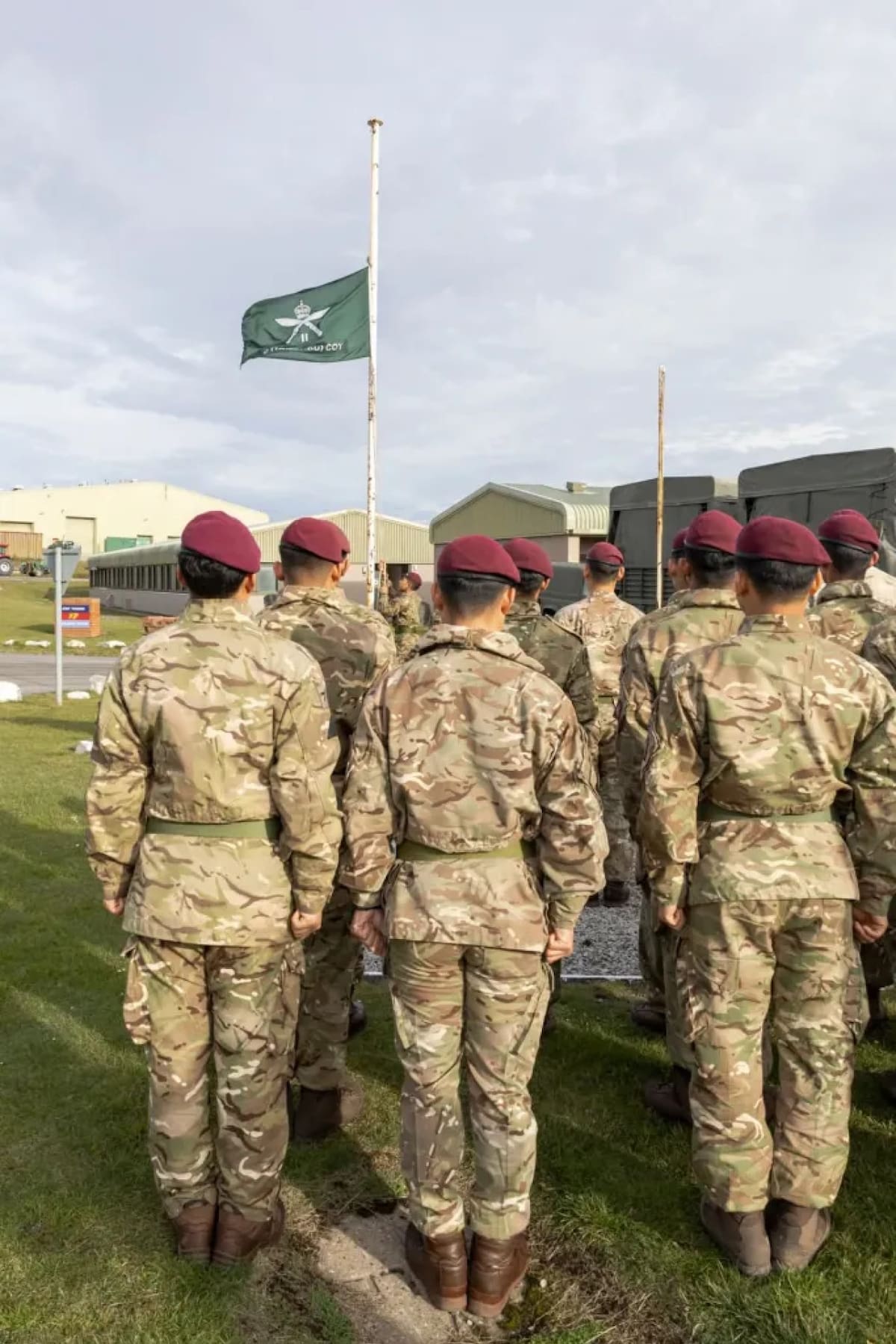Presencia militar británica en las Islas Malvinas. Foto: BFSAI