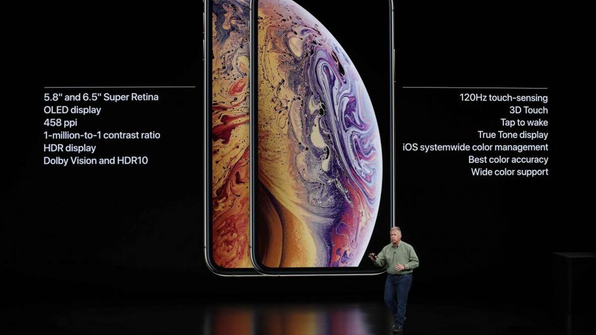 Apple presentó los nuevos iPhone Xs, Xs Max y XR: conocé los detalles