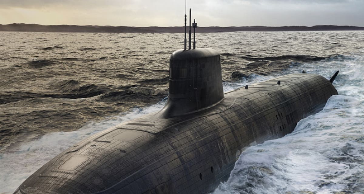 Presentación del nuevo submarino nuclear británico Dreadnought. Foto: BAE Systems