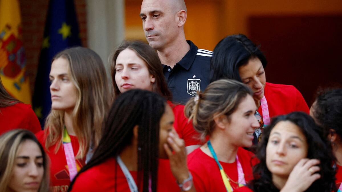 Presidente de la Real Federación Española de Fútbol, Luis Rubiales. Foto: NA.