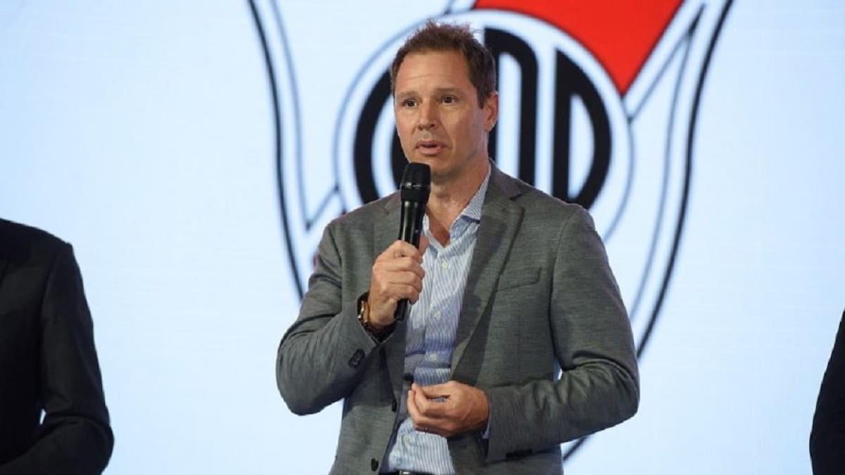 Presidente de River, Jorge Brito. Foto: NA.