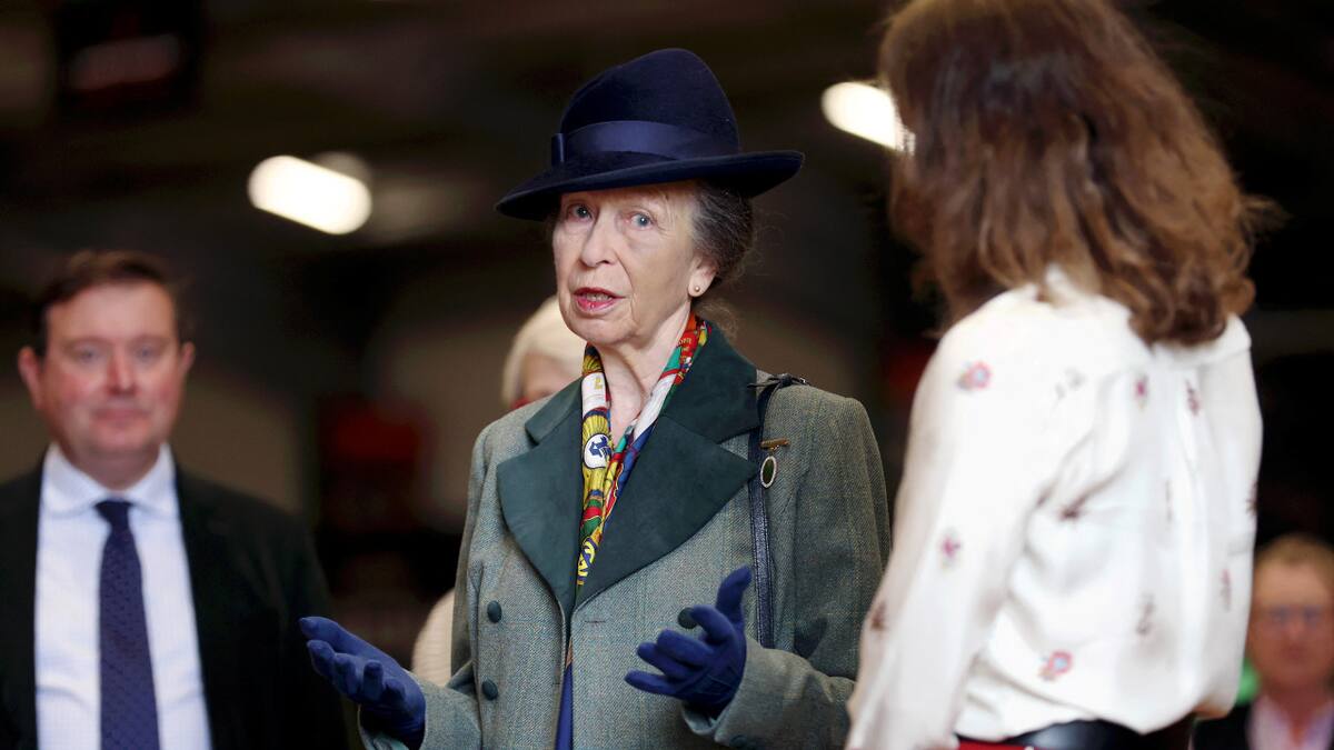 Princesa Ana de Inglaterra en su reaparición pública. Foto: Reuters.