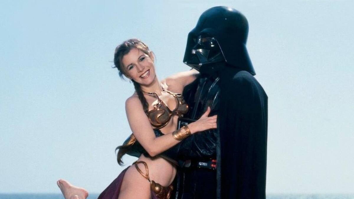 Princesa Leia de Star Wars - Carrie Fisher - Dark Vader
