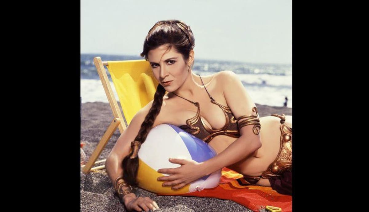 Princesa Leia de Star Wars - Carrie Fisher