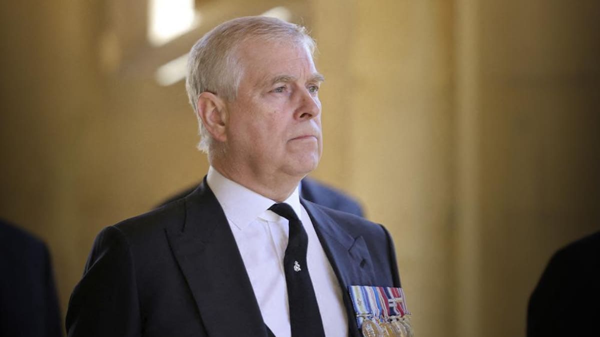 Príncipe Andrés de Inglaterra. Foto: Reuters.