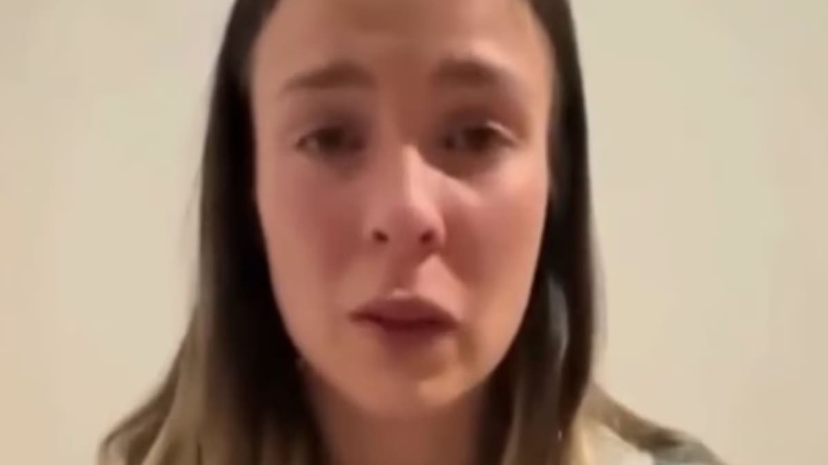 Priscila Sand, joven argentina que denunció que estuvo secuestrada por su novio en México.