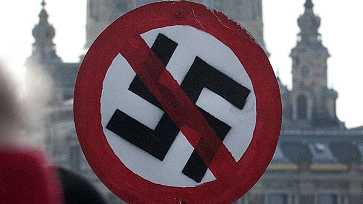 Prohibición del nazismo. Foto: NA