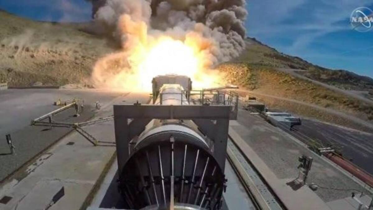 Propulsor de la NASA para Artemis