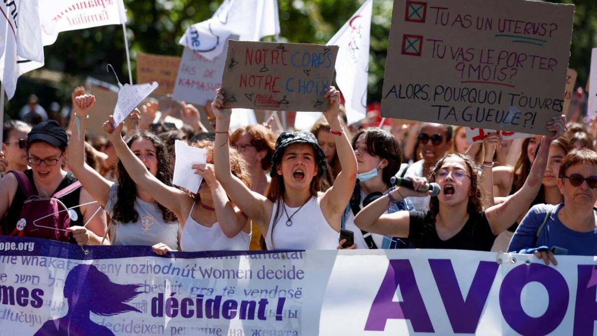 Protesta a favor del aborto en Francia_Reuters