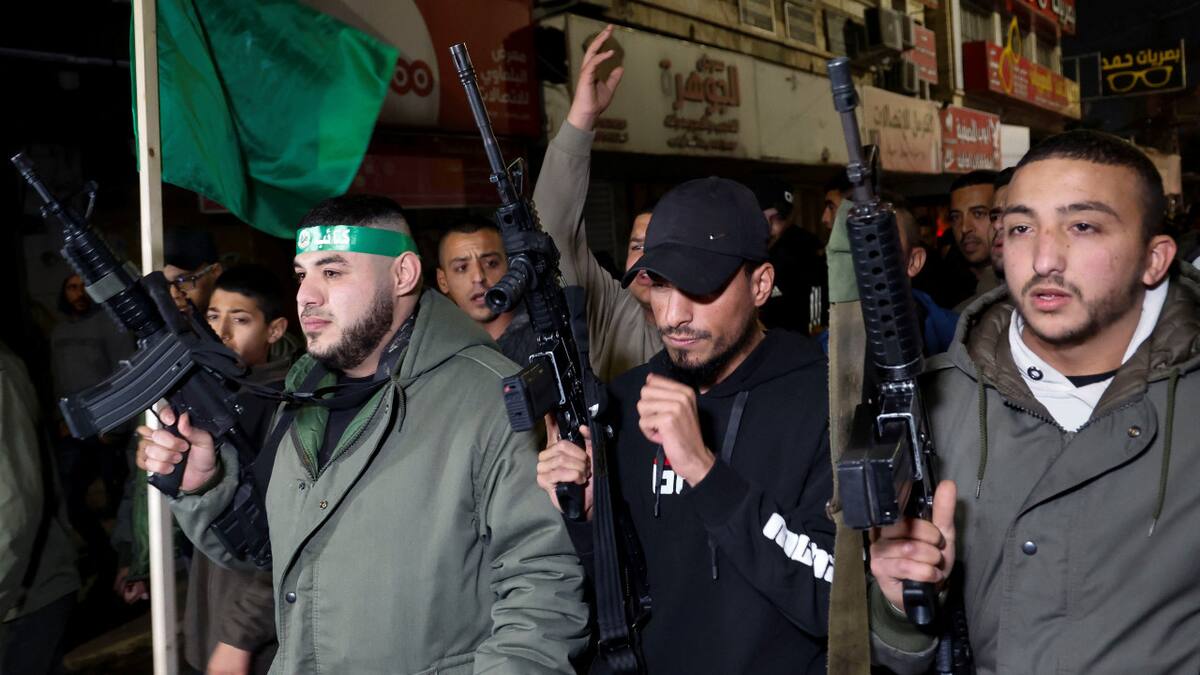 Protesta contra el asesinato del alto funcionario de Hamás Saleh al-Arouri. Foto: Reuters