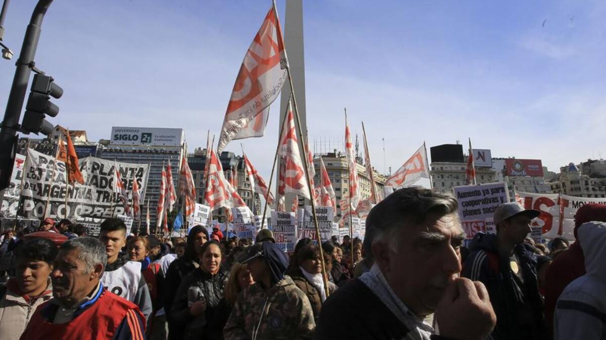 Protesta en el Obelisco (NA)