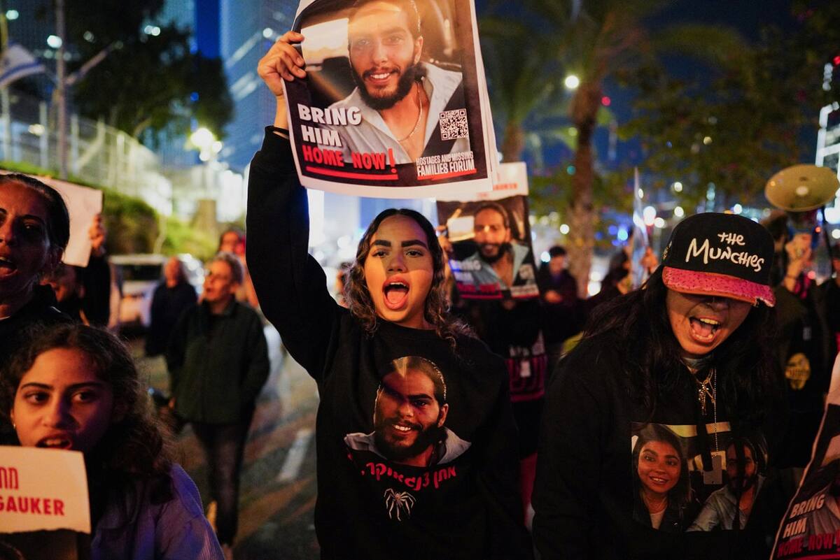 Protestas contra Netanyahu en Tel Aviv. Foto: Reuters