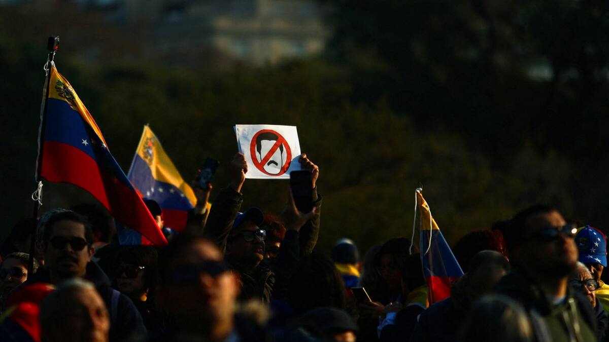 Protestas contra Nicolás Maduro en Venezuela. Foto: Reuters