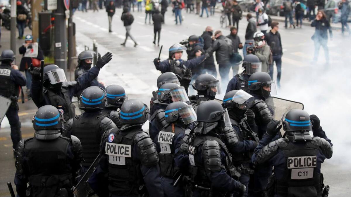 Protestas de Chalecos amarillos en Francia, París, REUTERS