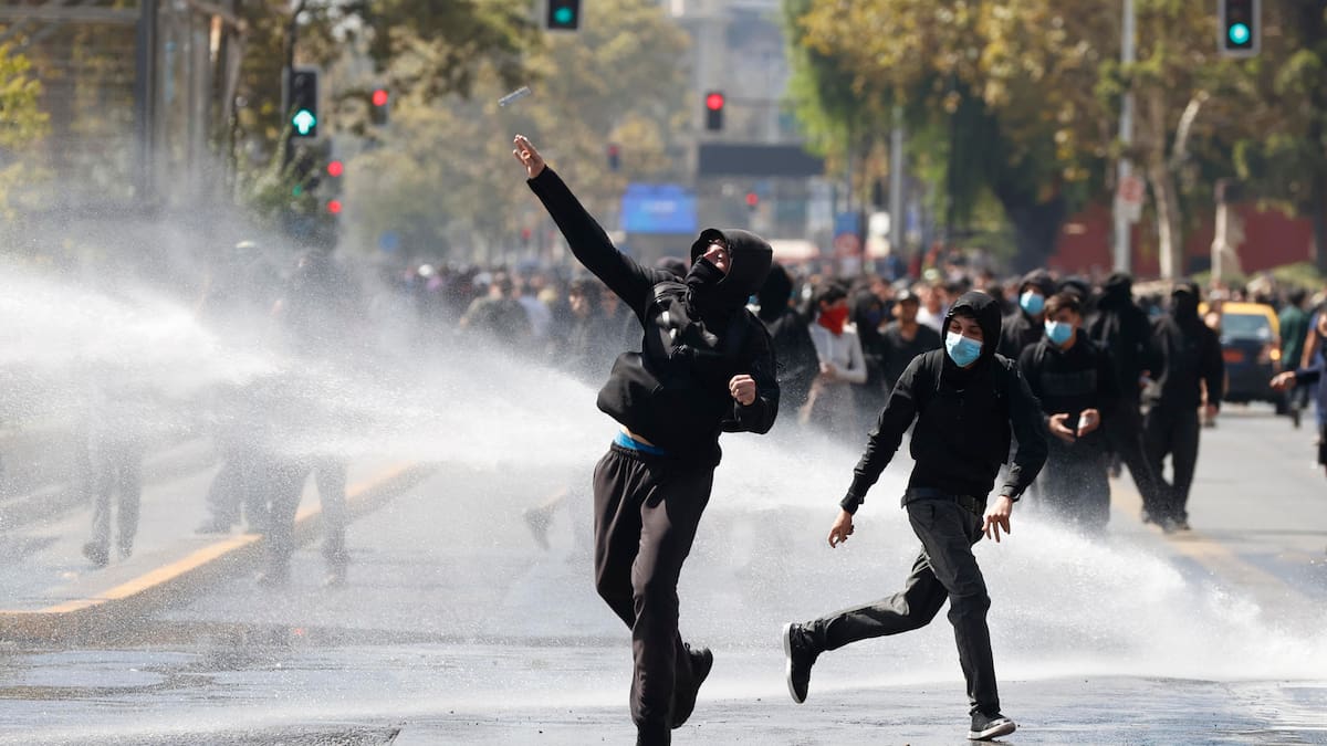 Protestas en Chile.
