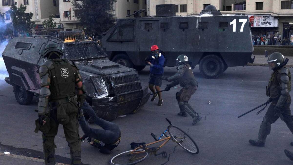 Protestas en Chile, foto REUTERS
