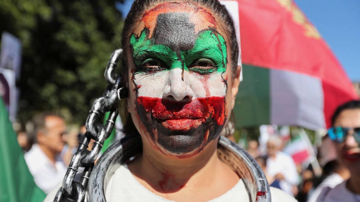 Protestas en Irán. Foto: NA.