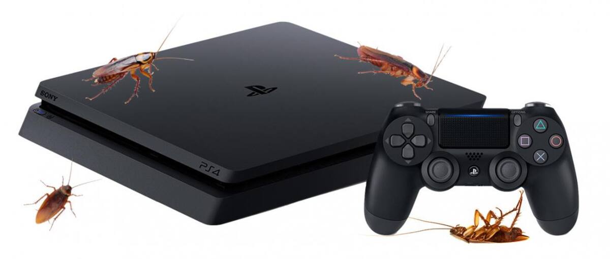 PS4 - PlayStation - cucarachas