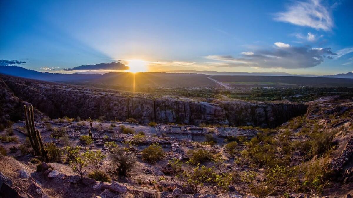 Pucara de Hualco, La Rioja. Foto Instagram @turismolarioja