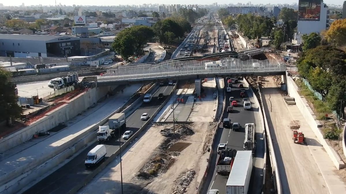 Abrió el puente Río Negro en Lugano y avanza la ampliación para que la Dellepiane sea la primera “Autopista parque” de la Ciudad de Buenos Aires
