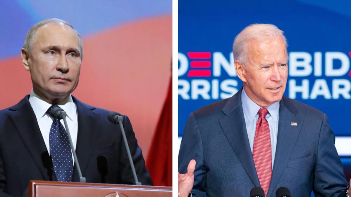Putin y Biden, Rusia y EEUU, fotos NA