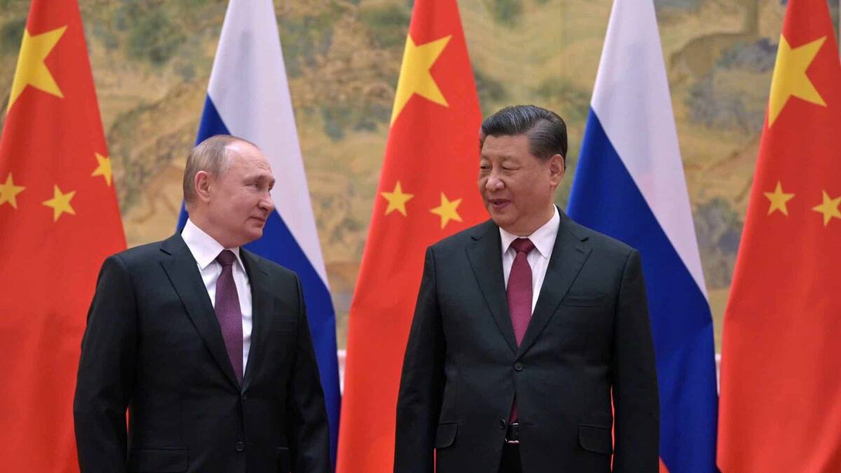 Putin y Xi Jinping. Foto: EFE