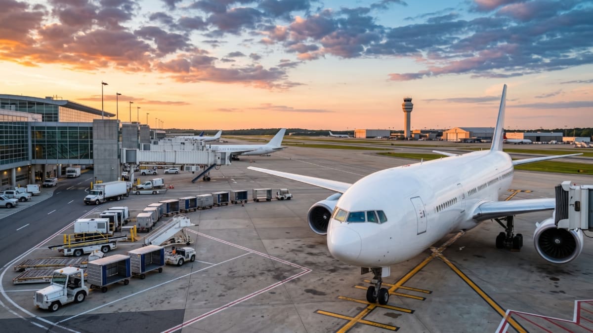 Aeropuerto de Estados Unidos.