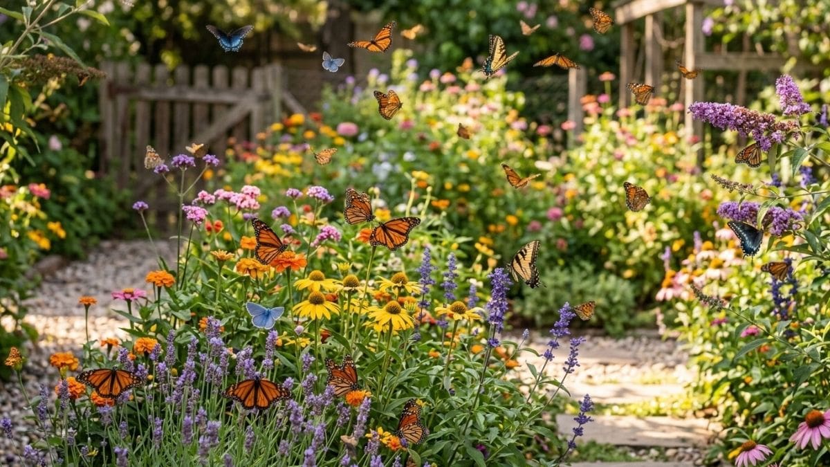 Qué flores sembrar en octubre para atraer mariposas al jardín o balcón